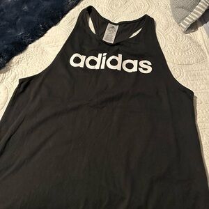 Adidas Black Tank Top men or women